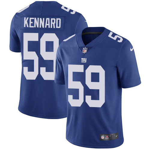 Nike Giants #59 Devon Kennard Royal Blue Team Color Men's Stitched NFL Vapor Untouchable Limited Jersey